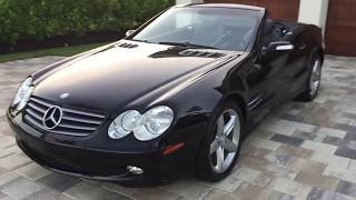 2004 Mercedes Benz SL500 Roadster Review and Test Drive by Bill Auto Europa Naples [upl. by Asinla59]