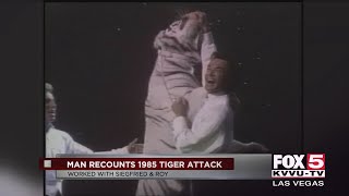 Man recalls 1985 tiger attack on Las Vegas Strip [upl. by Michelina468]