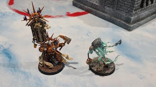 AoS Battle Report Nighthaunt vs Stormcast Eternals [upl. by Scarito]