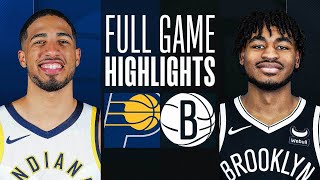 PACERS at NETS  FULL GAME HIGHLIGHTS  April 3 2024 [upl. by Bullough969]