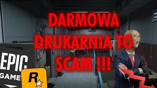 Darmowa Drukarnia Banknotów TO SCAM  GTA ONLINE [upl. by Ym]