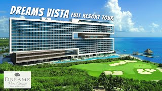 Dreams Vista Cancun Golf amp Spa Resort  Complete Walkthrough Tour amp Review 4K [upl. by Lemcke]