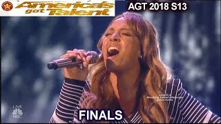 Glennis Grace sings “Run” ABSOLUTELY SENSATIONAL  Americas Got Talent 2018 Finale AGT [upl. by Scheck]