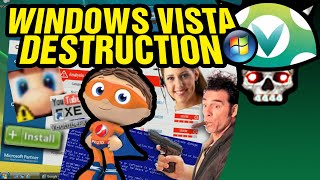 Vinesauce Joel  Windows Vista Destruction [upl. by Yoko]