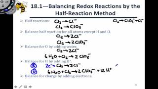 184 Balancing Redox Reactions  Disproportionation [upl. by Idac211]