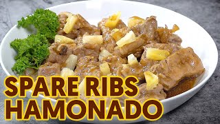 Hamonado Spare Ribs  Stewed Ribs with Pineapple [upl. by Nostaw]