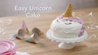 How to Make Easy Unicorn Cake [upl. by Alvira]