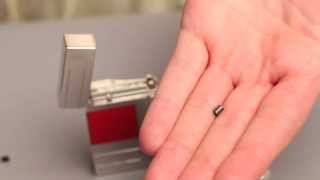 How to Change the Flint for an ST Dupont Ligne 2 Lighter [upl. by Kuhlman]