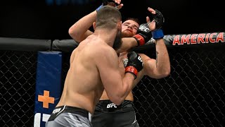 Brutal flurry of knees and hooks  Nicolae Negumereanu vs Ihor Potieria  UFC 277 [upl. by Sorci645]