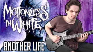 Motionless In White  Another Life  Nik Nocturnal GUITAR COVER  Screen Tabs [upl. by Hare362]