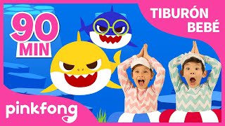 Baile del Tiburón Bebé y más canciones para niños  Recopilación  Pinkfong Canciones Infantiles [upl. by Alphonso]