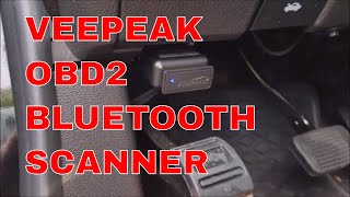 OBD2 Bluetooth Scanner By VEEPEAK  Product Review [upl. by Leanahtan549]