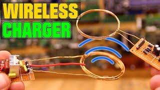 Wireless Charger  Theory amp Homemade Circuit [upl. by Dunc]