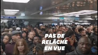 Grève du 13 décembre le trafic RATP très compliqué à Paris [upl. by Johnson]