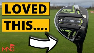 MY NEW FAVOURITE 3 WOOD  Cobra RAD Speed [upl. by Eidas]