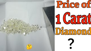 What Is The Cost Of 1 Carat Diamond  Price Of Real Diamonds in India [upl. by Atenaz368]