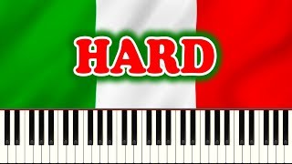 ITALIAN NATIONAL ANTHEM Il Canto degli Italiani  Piano Tutorial [upl. by Nitaj]