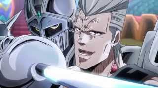 Muhammad Avdol vs JeanPierre Polnareff  JoJos Bizarre Adventure Stardust Crusaders [upl. by Allerym]