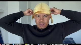 Durag Tutorial How To Tie A Durag In 20 Seconds [upl. by Nnaecarg]