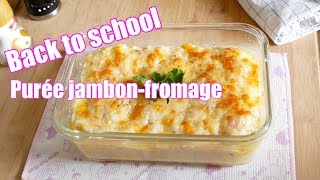 Purée de pomme de terre 🥔JAMBON FROMAGE [upl. by Adam45]