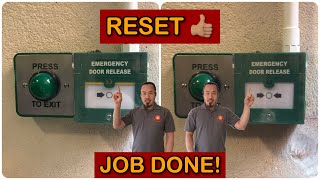 Reset Emergency Door Release  Your London Locksmith Near Me [upl. by Corkhill]