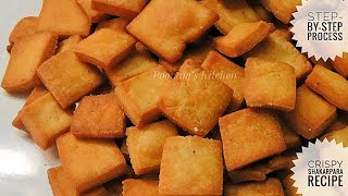 Crispy Shakarpara Recipe Diwali Special Snacks  How to make Shakarpara Step by Step method [upl. by Corey]