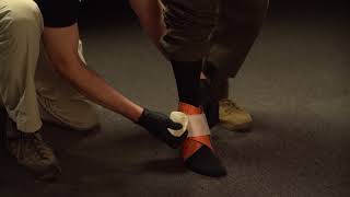 SAM® Splint Training  Combo Ankle  Figure 8  SAM Medical [upl. by Porty]