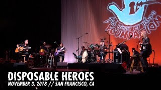 Metallica Disposable Heroes AWMH Helping Hands Concert  November 3 2018 [upl. by Yeltnarb]