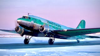 DC3 taking off at 40F [upl. by Hoffmann]