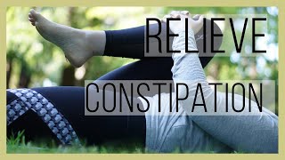 Exercises for Relieving Constipation IBS Bloating and Abdominal Pain [upl. by Malia]