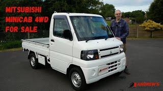 Mitsubishi Minicab 4WD kei truck for sale  2011 69k miles U62T model code VXSE trim [upl. by Revned]