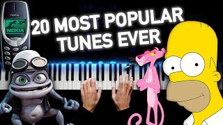 20 MOST POPULAR TUNES EVER [upl. by Meridith195]