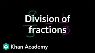 Understanding division of fractions  Fractions  PreAlgebra  Khan Academy [upl. by Garlanda]