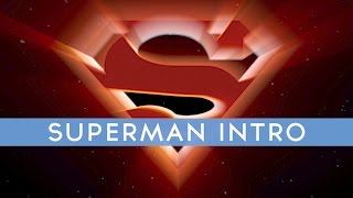 Superman Opening Credits 1978 recreation [upl. by Ahseekan491]