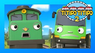 TITIPO S2 Full Compilation l Train Cartoons For Kids  Titipo the Little Train l TITIPO TITIPO 2 [upl. by Stew]