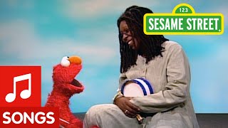 Sesame Street Elmo and Whoopi Goldberg Play Somebody Come and Play [upl. by Nolava]