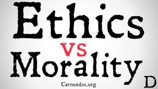 Ethics vs Morality Philosophical Distinctions [upl. by Hussar]