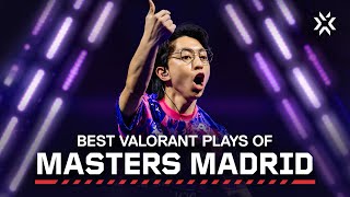 Top 10 Plays  VALORANT Masters Madrid [upl. by Thorvald]