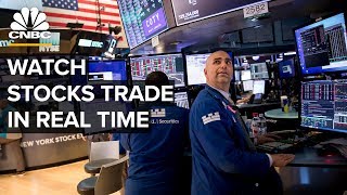 Watch stocks trade in real time after Dows third worstday ever– 3172020 [upl. by Liebowitz]