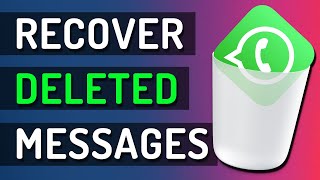 How To Recover Deleted WHATSAPP Message iPhone amp Android [upl. by Ahseiuqal]