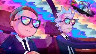 Rick and Morty  All Trippy Scenes [upl. by Hanschen]