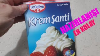 Krem şanti nasıl yapılır KAKAOLU KREM ŞANTİ NASIL HAZIRLAIR 75grPAKET KREM ŞANTI NASIL HAZIRLANIR [upl. by Nabe]