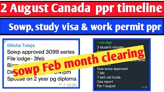 2 August Canada ppr timeline  Todays ppr request timeline canada  Latest Canada PPR part 1 [upl. by Alegnaed]