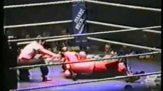 Vader vs Tatsumi Fujinami CWA Bremen 12211991 [upl. by Smart]