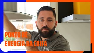 INSTALAÇÃO DE COIFA ponto de energia [upl. by Parsifal]