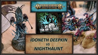 Nighthaunt vs Idoneth Deepkin  AoS 32 Battle Report [upl. by Neelat]