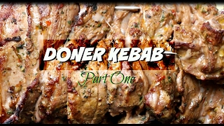 Doner Kebab Recipe  How to make Doner Kebab at home [upl. by Sherwin]