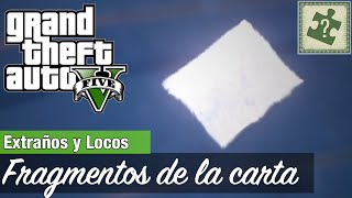 GTA 5  Fragmentos de la carta  Dreyfuss LogroTrofeo Un misterio resuelto [upl. by Mcdowell413]