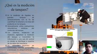 METÓDOS PARA MEDIR HIDROCARBUROS  TANQUES DE ALMACENAMIENTO [upl. by Snoddy]