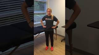 Transverse Abdominis TA set step 1 for back pain [upl. by Domenech]